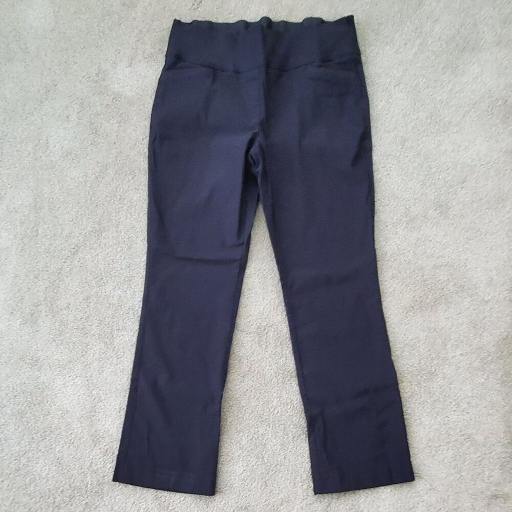 Women's Black Pull On Dress Pants